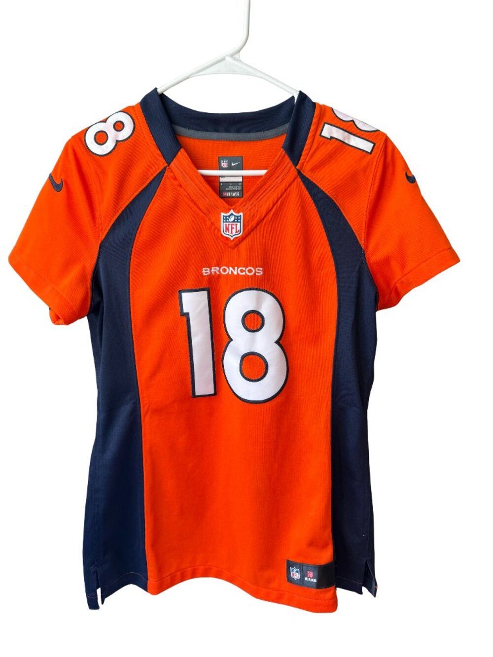 Peyton Manning #18 Denver Broncos Nike NFL On Field Jersey SZ M